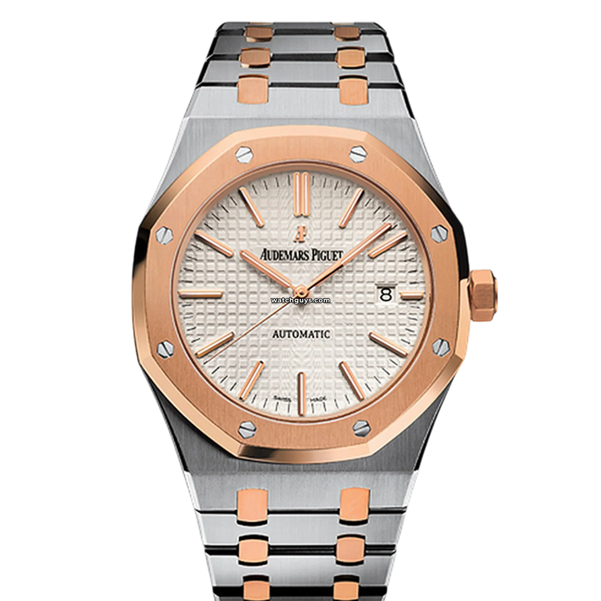 Audemars Piguet Royal Oak 15400SR.OO.1220SR.01 Luxury Men's Watch - Stainless Steel & Gold, Automatic Movement - Perfect for Business Meetings & Formal Events