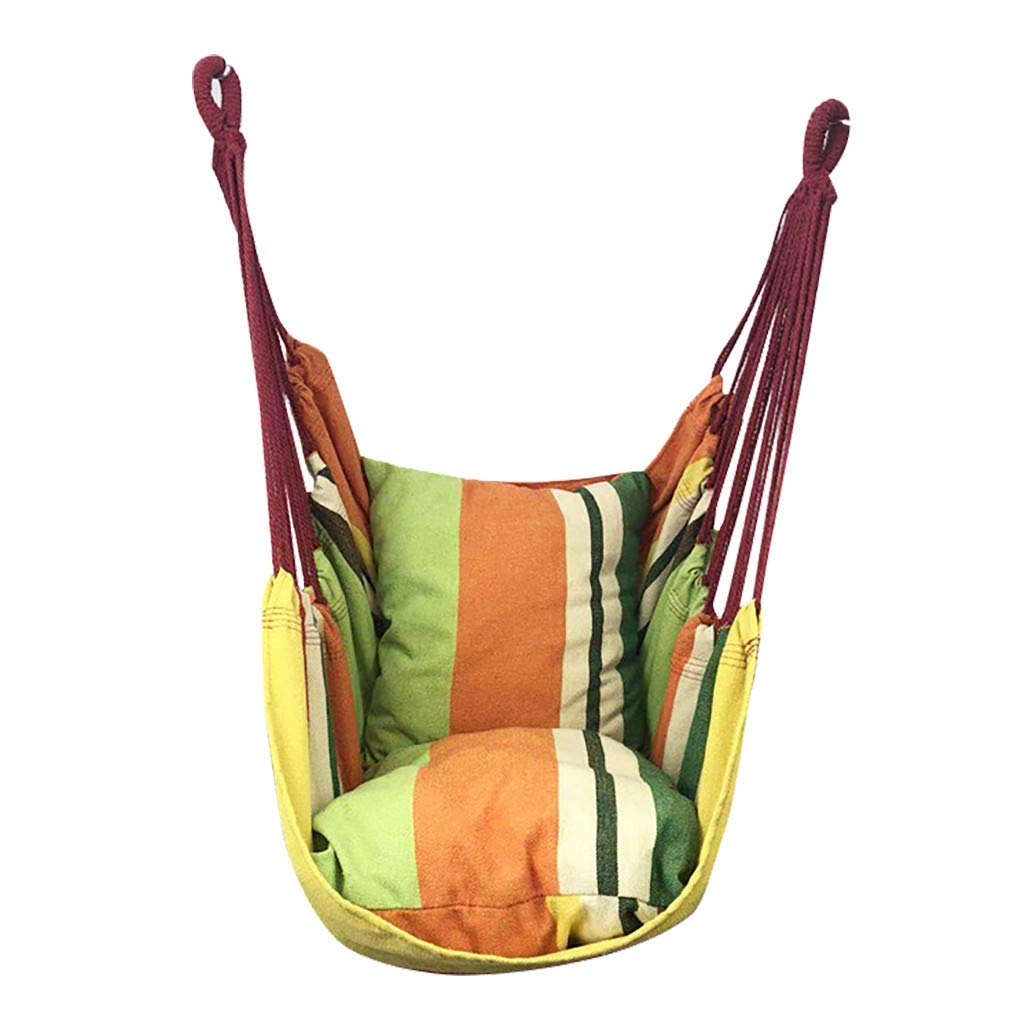 HDGTSA Portable Camping Hammock with Mosquito Net - Lightweight Parachute Nylon Hammock for Outdoor Adventures, Backpacking, Travel & Backyard Relaxation