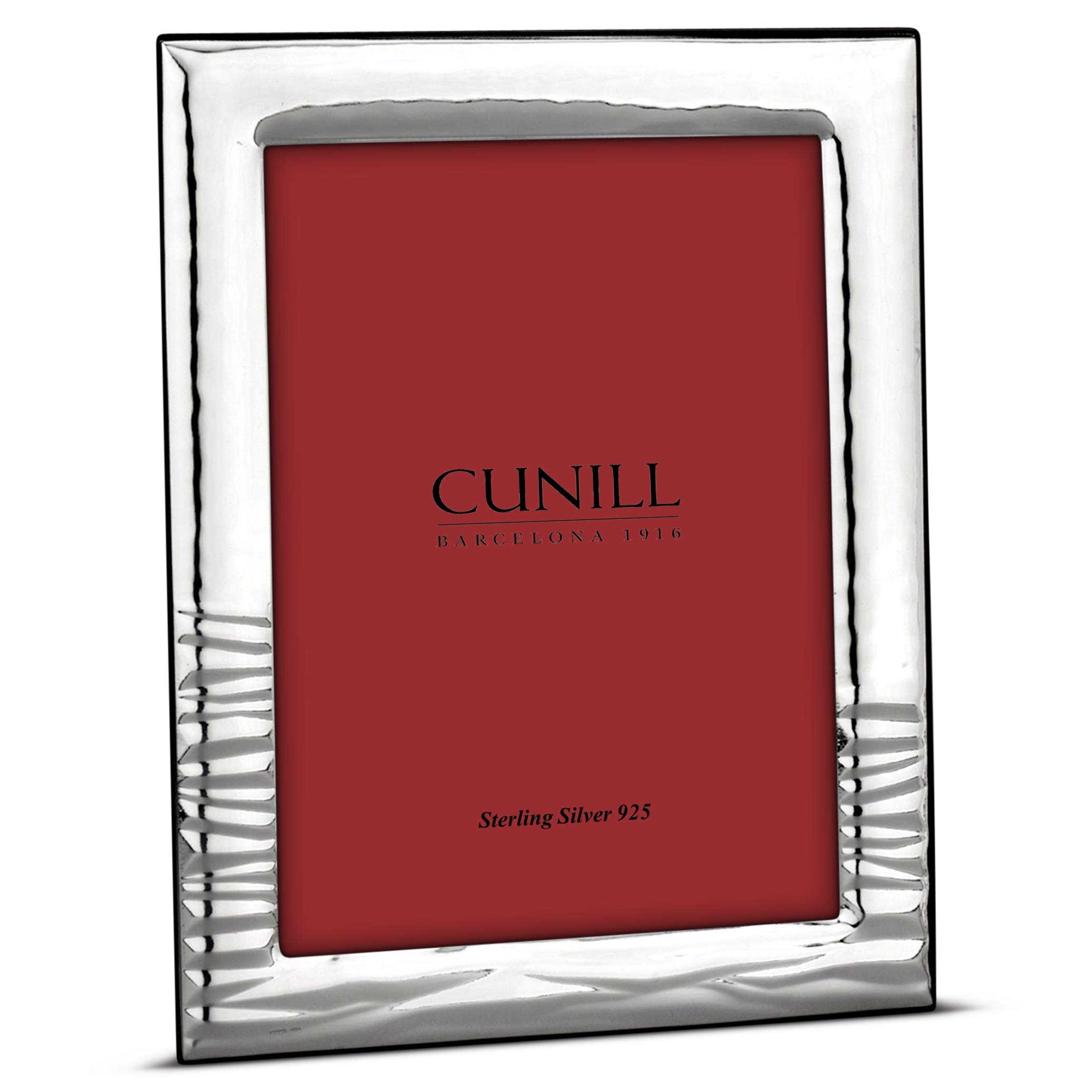 Elegant Cunill Sterling Silver Picture Frame - Perfect for Wedding, Anniversary & Family Photos - Display Your Cherished Memories in Style