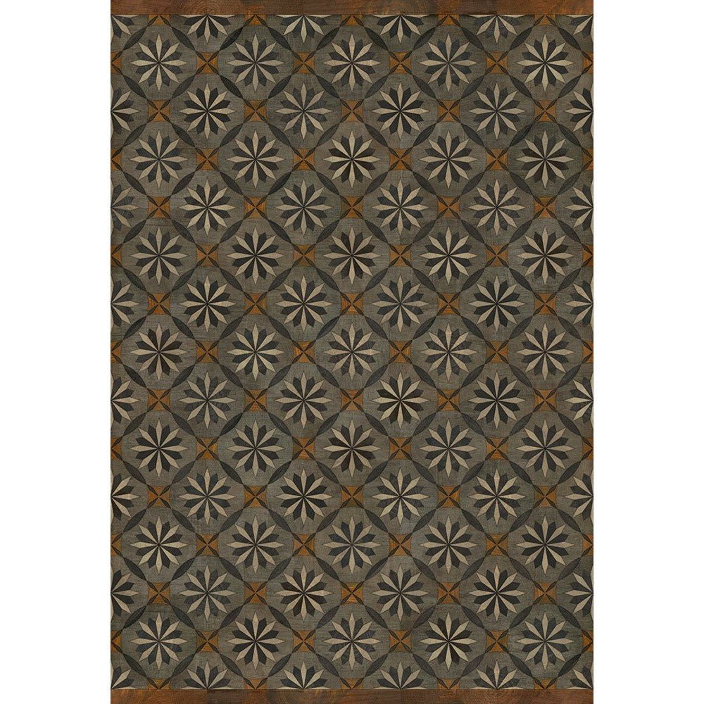 Artisanry Roycrofter The Intellectual Life Vinyl Floor Cloth - Durable & Stylish Non-Slip Rug for Living Room, Kitchen, Office Decor | Eco-Friendly Home Floor Mat