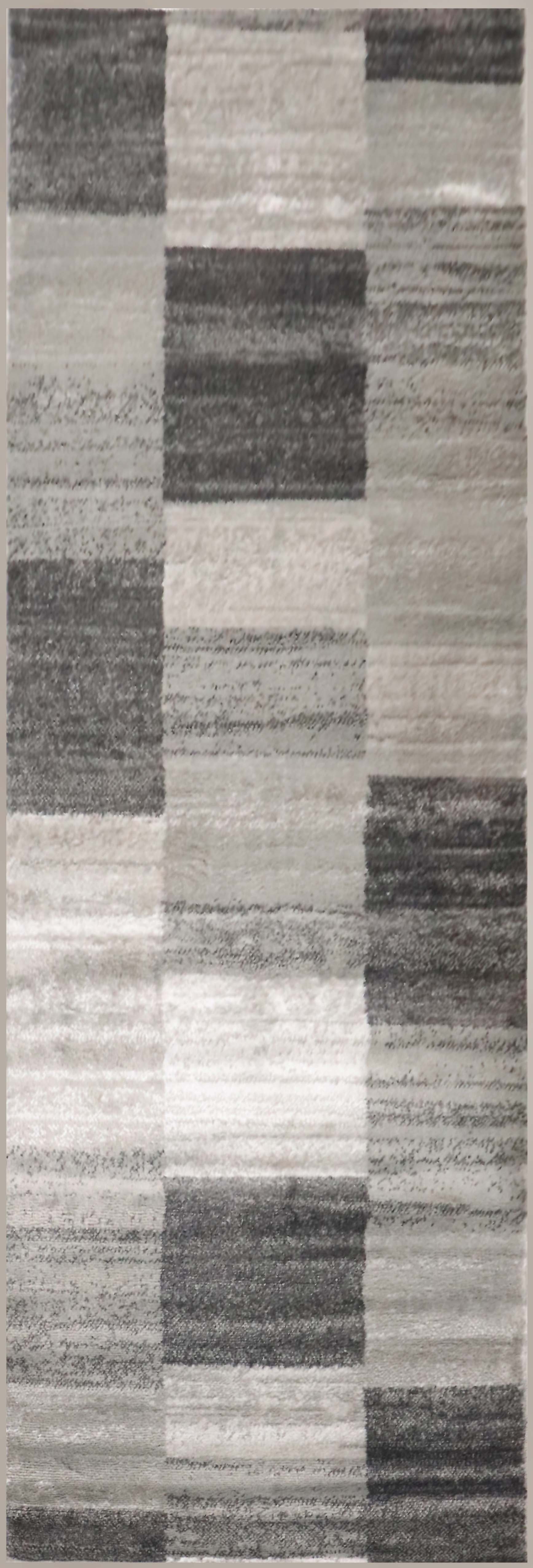 Blairwood Modern Geometric Patchwork Indoor Area Rug - Non-Slip Soft Living Room Carpet, Bedroom Runner Rug for Home Decor