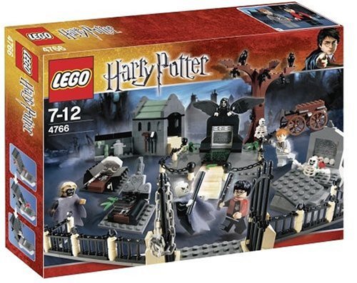 LEGO Harry Potter & The Goblet of Fire Graveyard Duel Building Set (4766) - Collectible Wizarding World Toy for Kids & Adults - Perfect for Harry Potter Fans, Gift Giving & Display