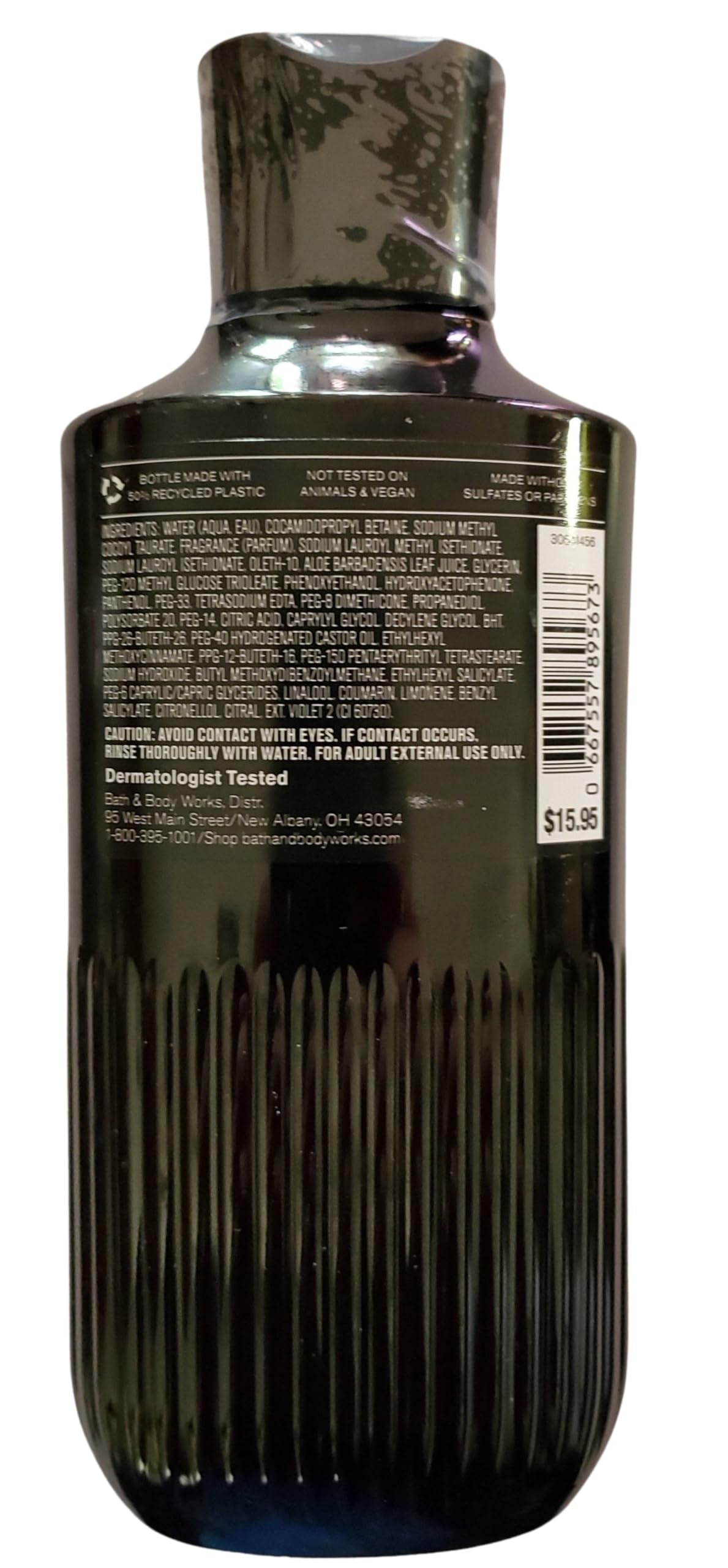 Bath & Body Works Noir 3-in-1 Hair Face & Body Wash Bar Soap - Gentle Cleansing for Men & Women - Perfect for Shower, Gym & Travel