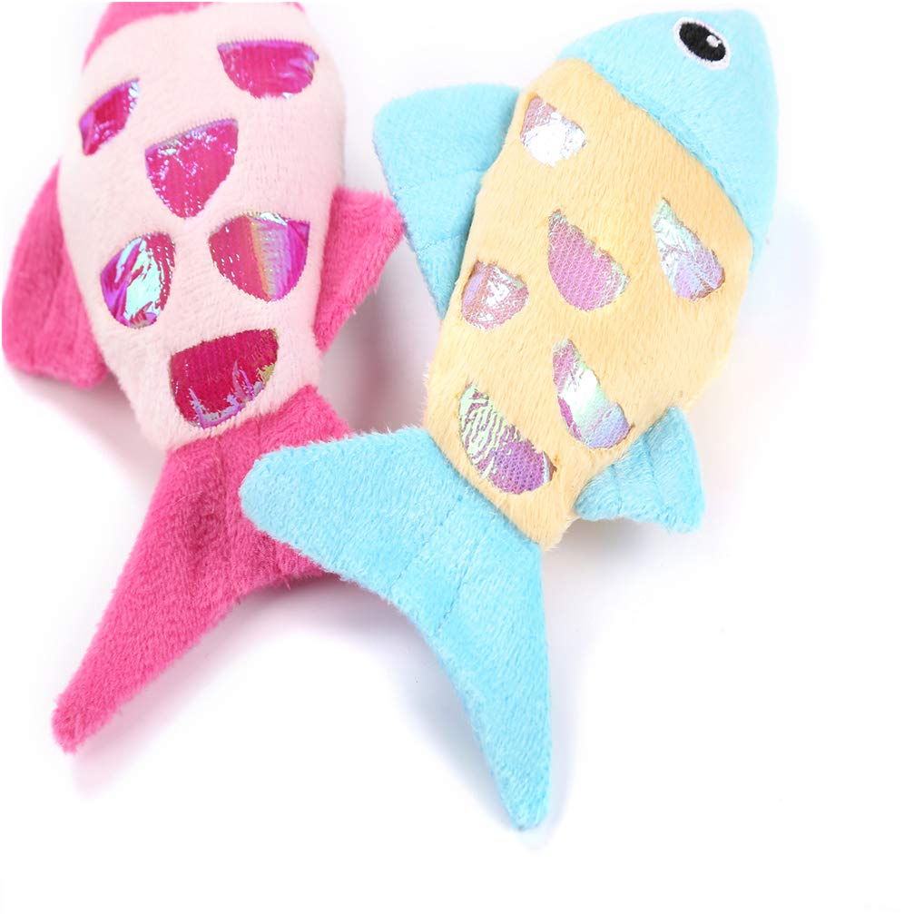 Balacoo 3-Piece Plush Cat Toy Set - Interactive Cat Pillow, Chew Fish & Balls for Indoor Play, Teeth Grinding & Scratching - Perfect for Playtime, Training & Stress Relief