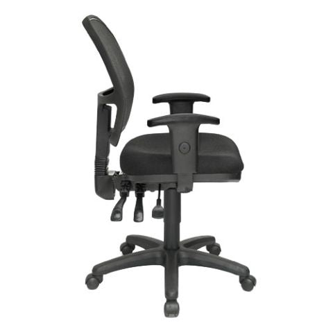 KLASS Clerical Mesh Back Office Chair - Ergonomic Support for Long Hours of Work | Ideal for Home Office, Conference Rooms & Workspaces