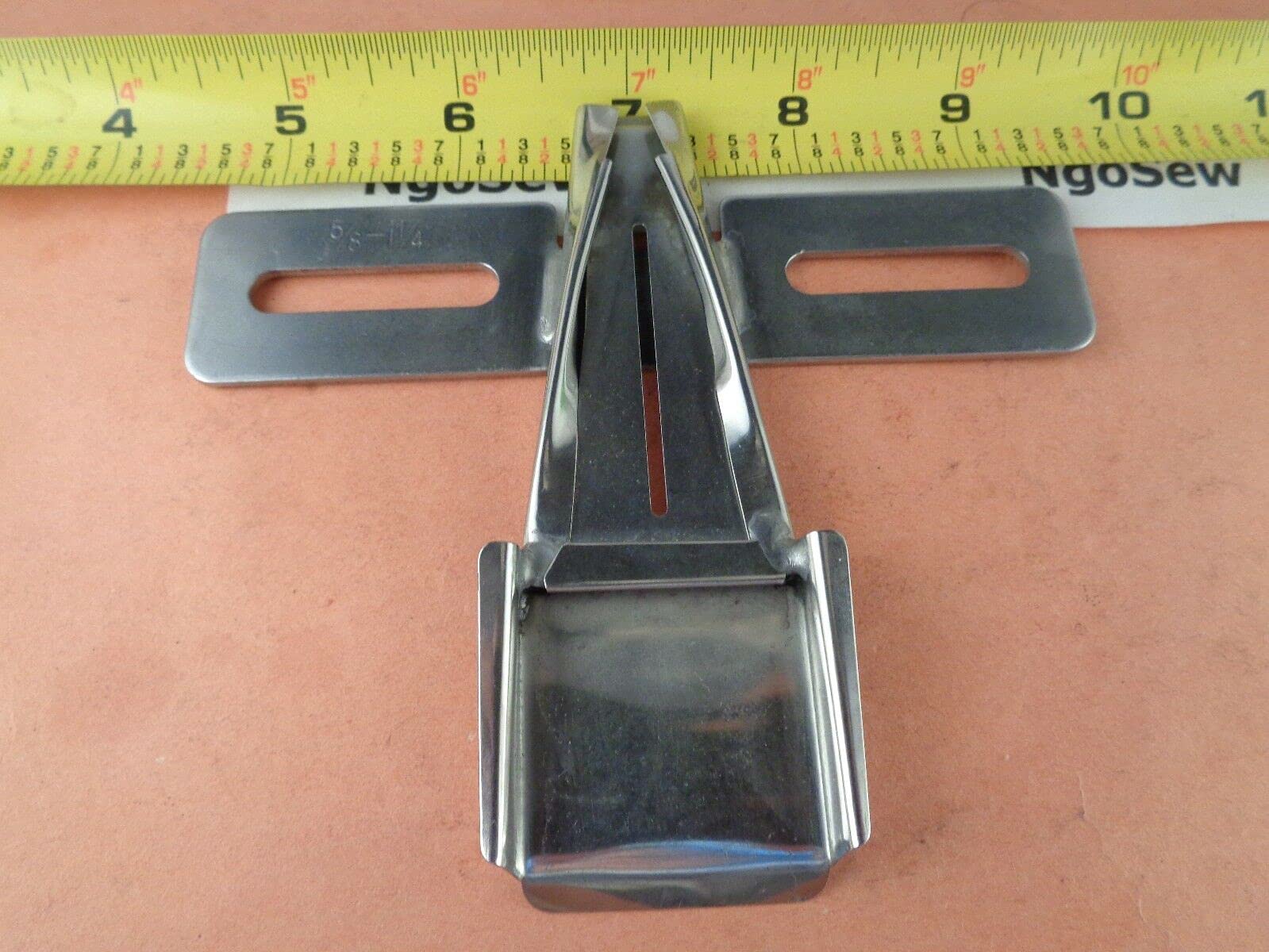 Double Needle Sewing Machine Belt Loop 40mm for Industrial Use - Heavy Duty Fabric & Denim