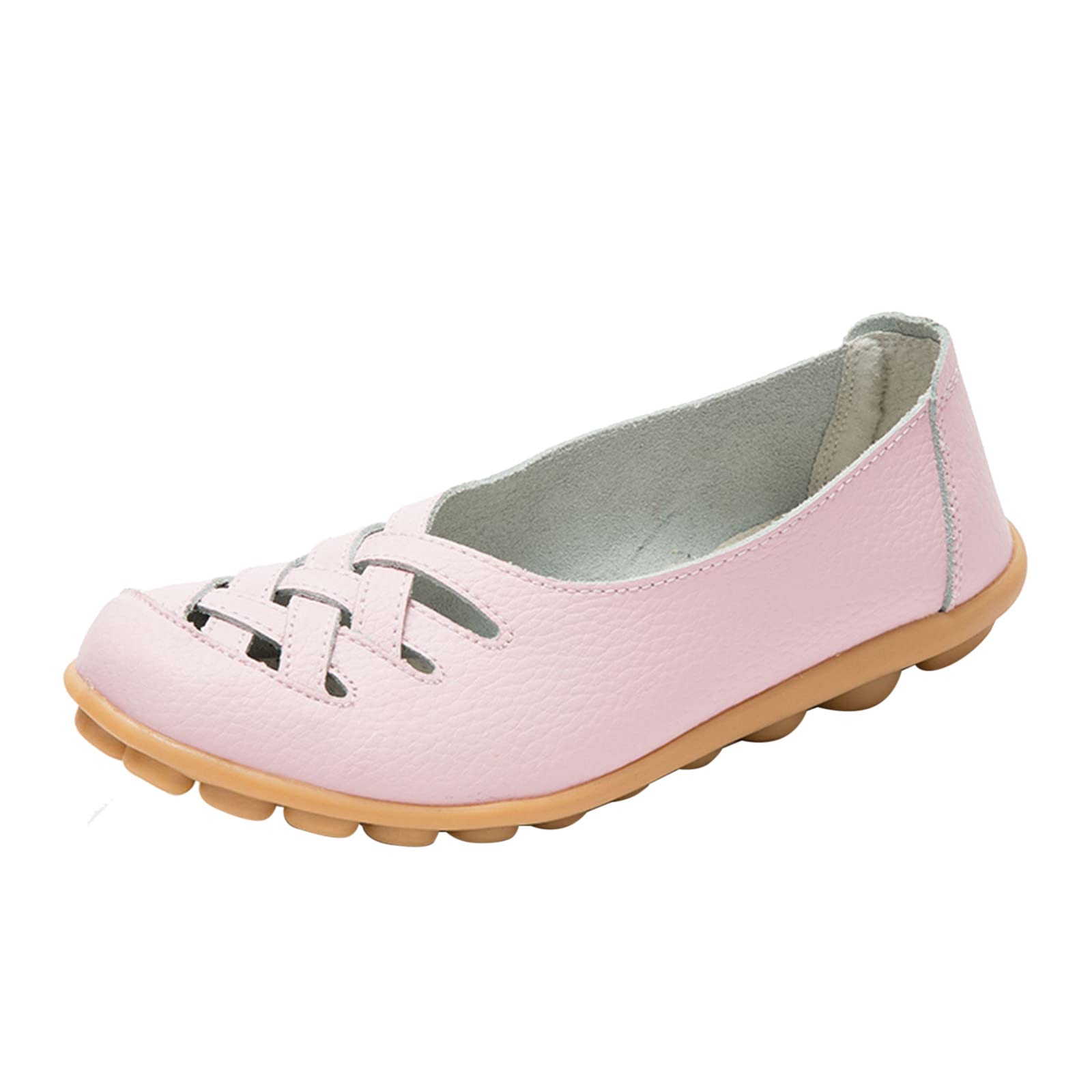 Slip On Women's Comfortable Walking Flat Loafers - Casual Driving Shoes for Women - Breathable Lightweight Flats for Work, Travel & Everyday Wear