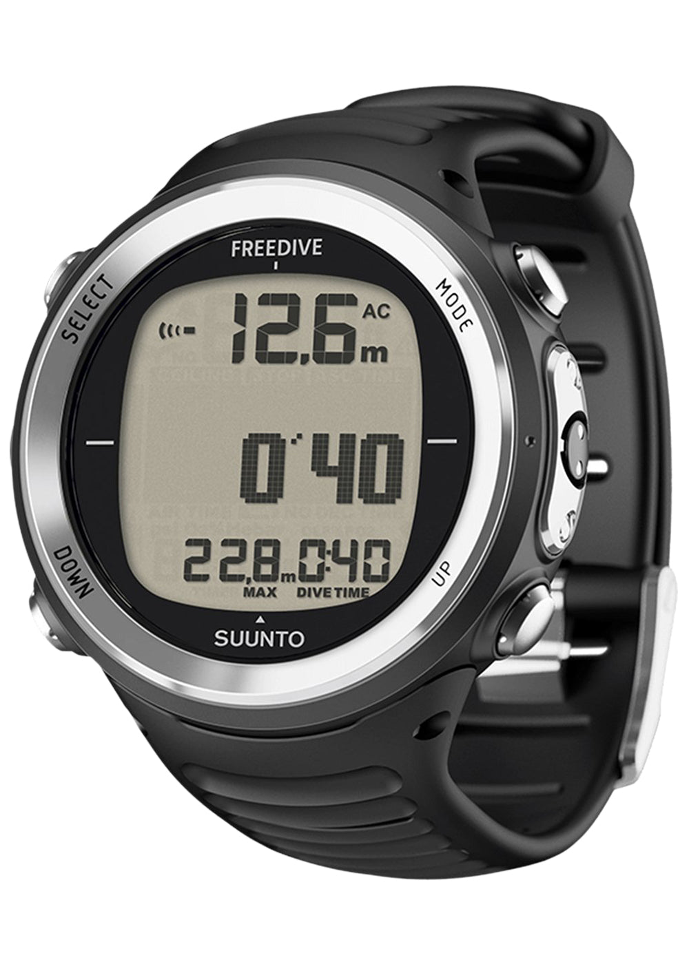 Suunto D4f Freediving Wrist Computer - Black | Scuba Diving, Snorkeling & Spearfishing Gear for Underwater Adventures