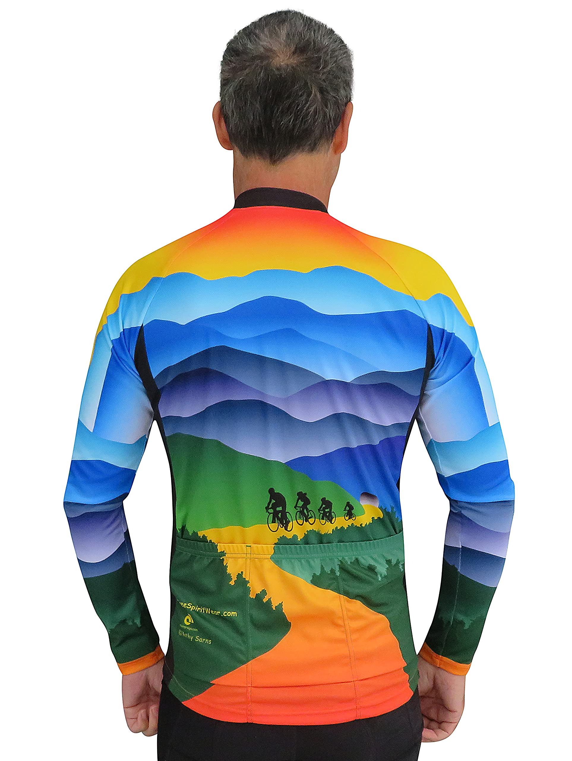 Premium Mountain Bike Jersey for Men & Women - Long Sleeve Cycling Shirt with Breathable Fabric - Perfect for Trail Riding, Road Cycling & Outdoor Adventures