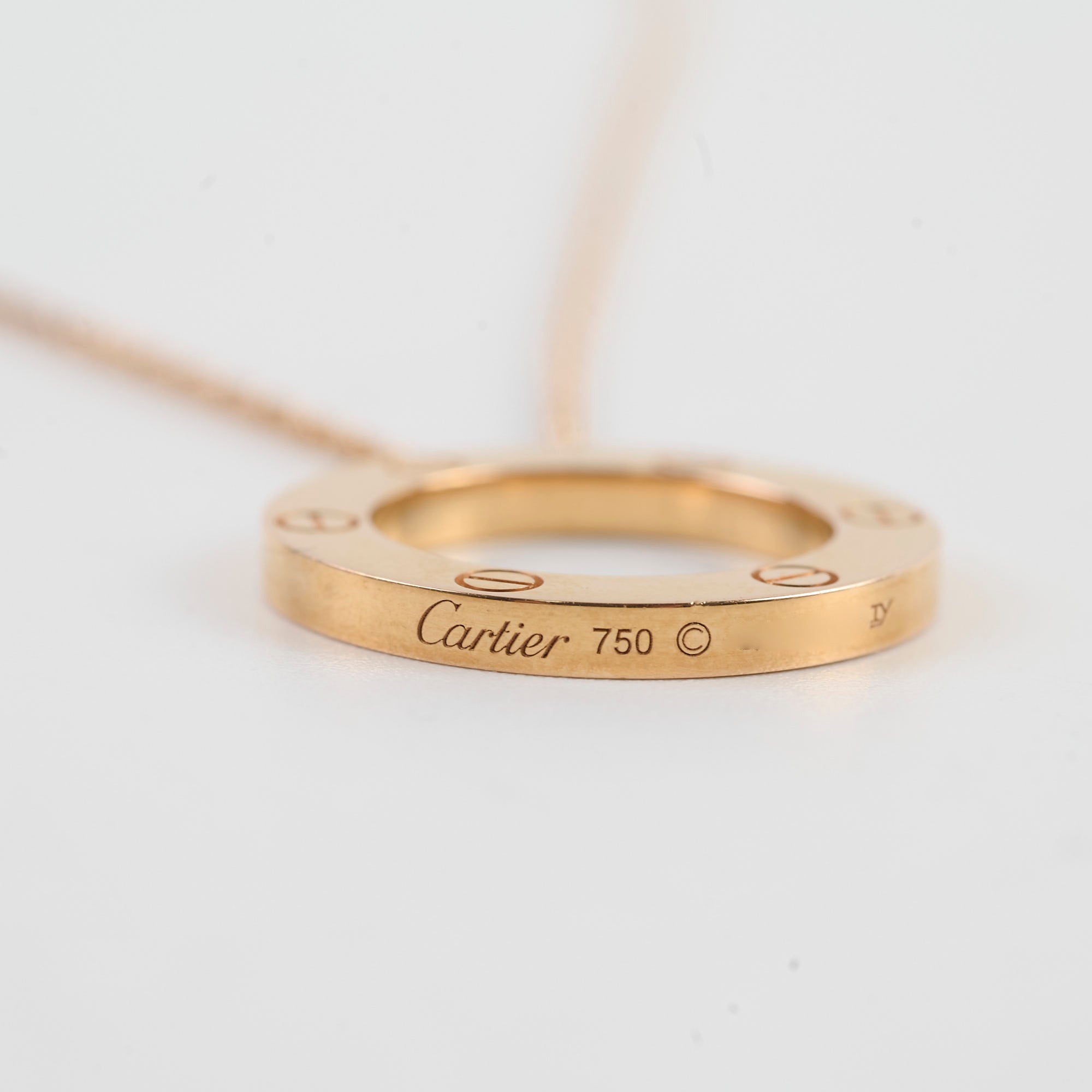 Cartier Love Necklace in 18K Yellow Gold - Elegant Jewelry for Women, Perfect for Valentine's Day Gifts & Anniversary Presents