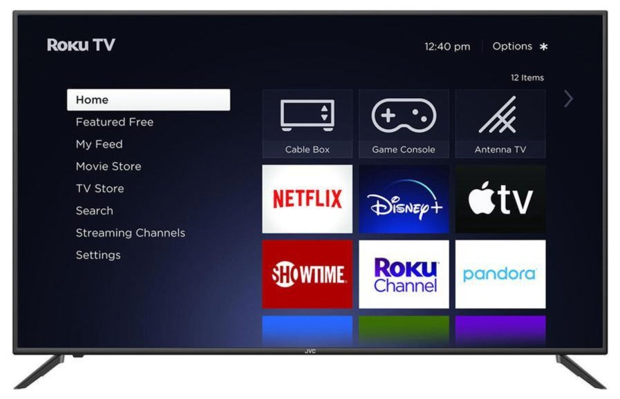 JVC 58-Inch Class Elite Series 4K Ultra HD ROKU Smart TV (LT-58MAW705) - Perfect for Home Theater, Gaming & Streaming Entertainment