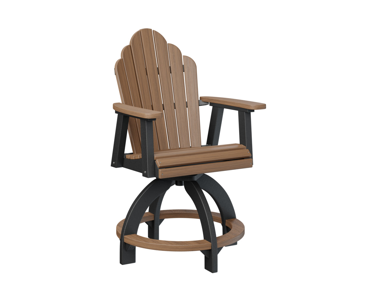 Antique Mahogany on Black