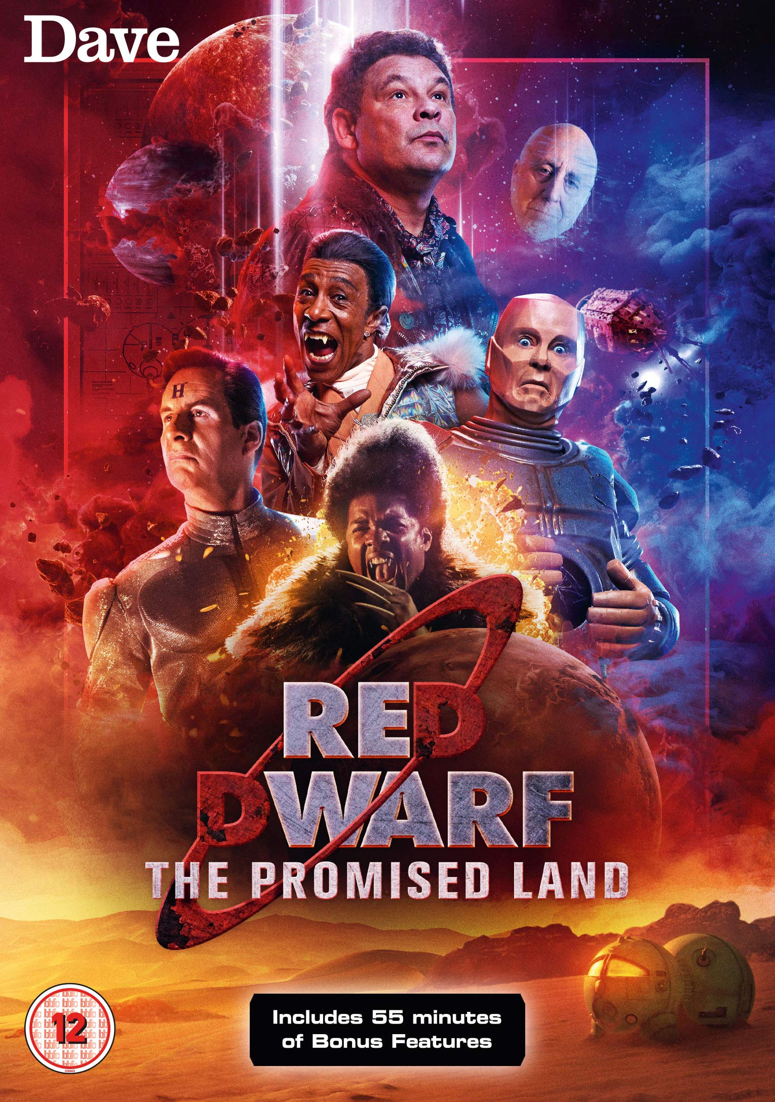 Red Dwarf: The Promised Land (2020) DVD - Complete Season | Sci-Fi Comedy Series | Perfect for Fans & Collectors | Great for Movie Nights & Gift Giving