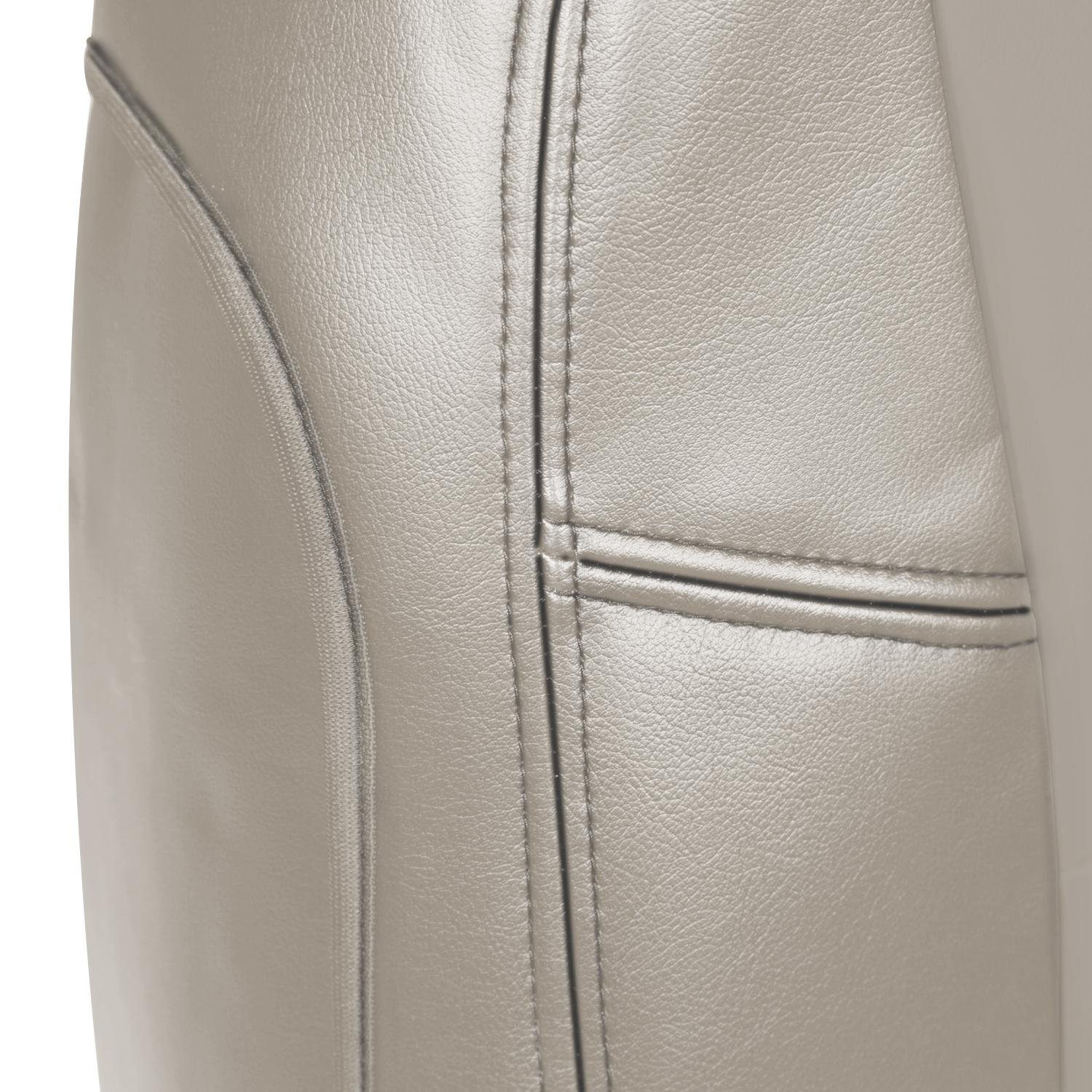 Premium Leatherette Custom Fit Rear 60/40 Bench Seat Cover for Mitsubishi Montero Sport - Cashmere Solid | Durable Car Seat Protector for Pets, Kids & Spills | Perfect for Off-Road Adventures & Daily Commutes
