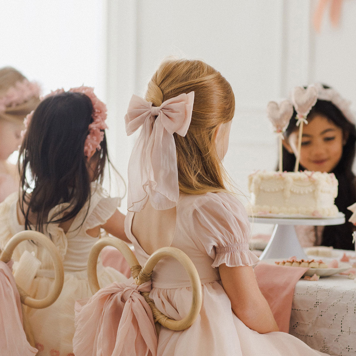 Alice Bow Bubblegum - Adorable Hair Accessory for Girls, Kids & Women | Perfect for Parties, Weddings & Everyday Wear