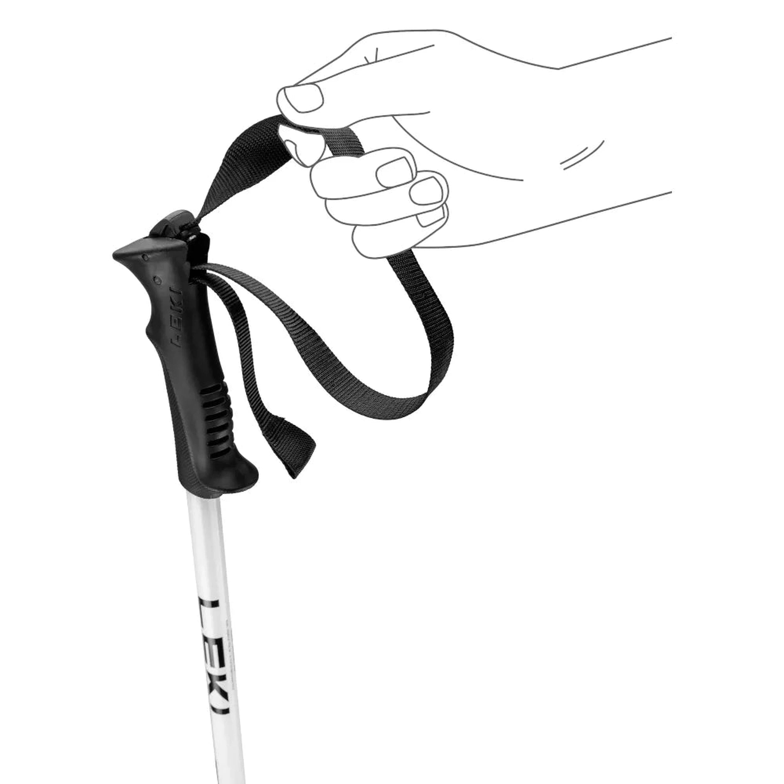 Leki Sentinel Trekking Poles 2026 - Lightweight Adjustable Hiking Sticks for Men & Women - Perfect for Backpacking, Mountain Climbing & Outdoor Adventures