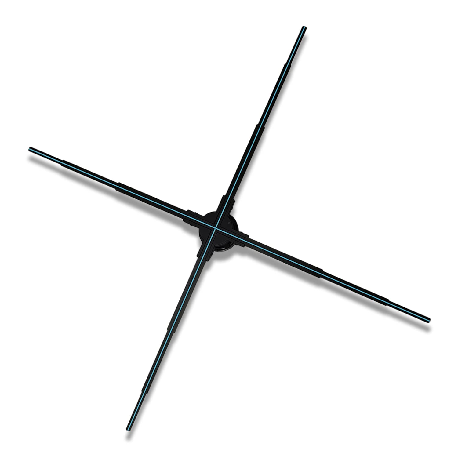 3D Hologram LED Fan - 39.4 Inch Large Holographic Display with 1184 LED Lights, 1440P High Brightness Naked Eye Hologram Projector for Business Exhibitions, Trade Shows & Retail Stores - Perfect for Advertising, Product Displays & Interactive Experiences