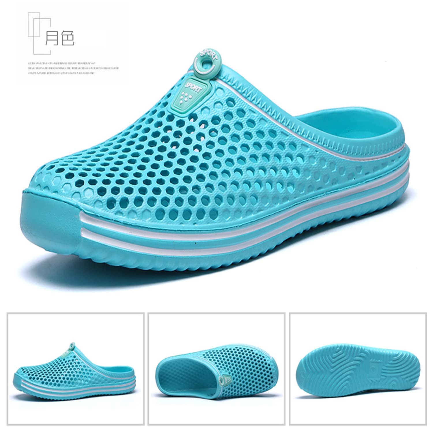 **Women's Garden Clogs - Breathable Water Shoes for Beach, Bathing, Walking & Travel - Non-Slip Comfortable Slippers for Home & Outdoor Use**