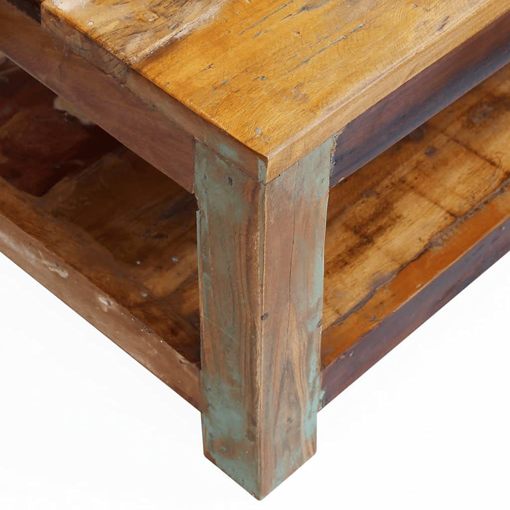 Reclaimed Wood Coffee Table - 35.4