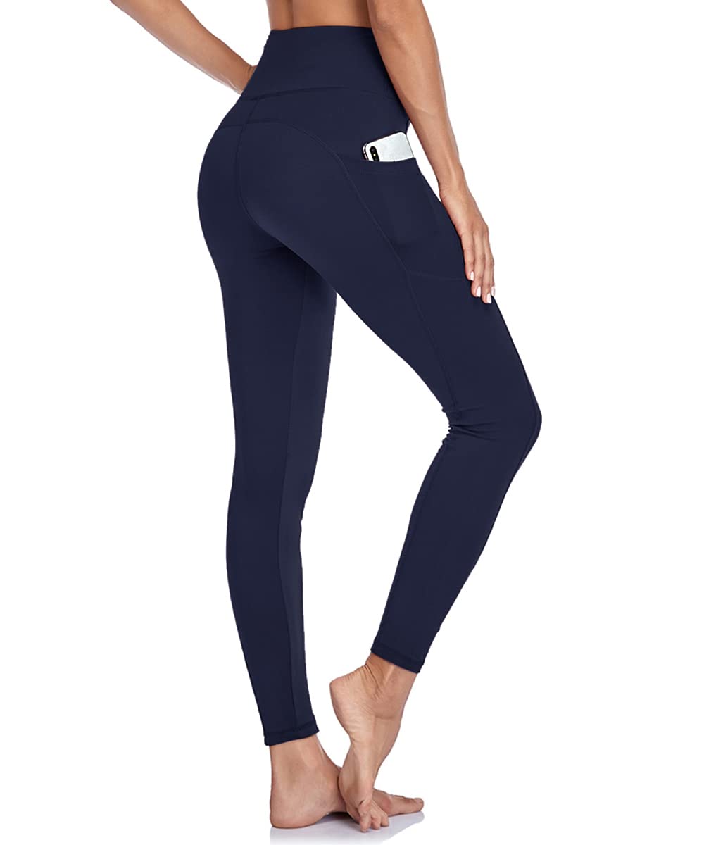 Love My Fashions® Women's High Waisted Yoga Pants - Tummy Control Workout Leggings with Pockets, Stretchy Gym Sports Leggings for Running, Fitness & Daily Wear