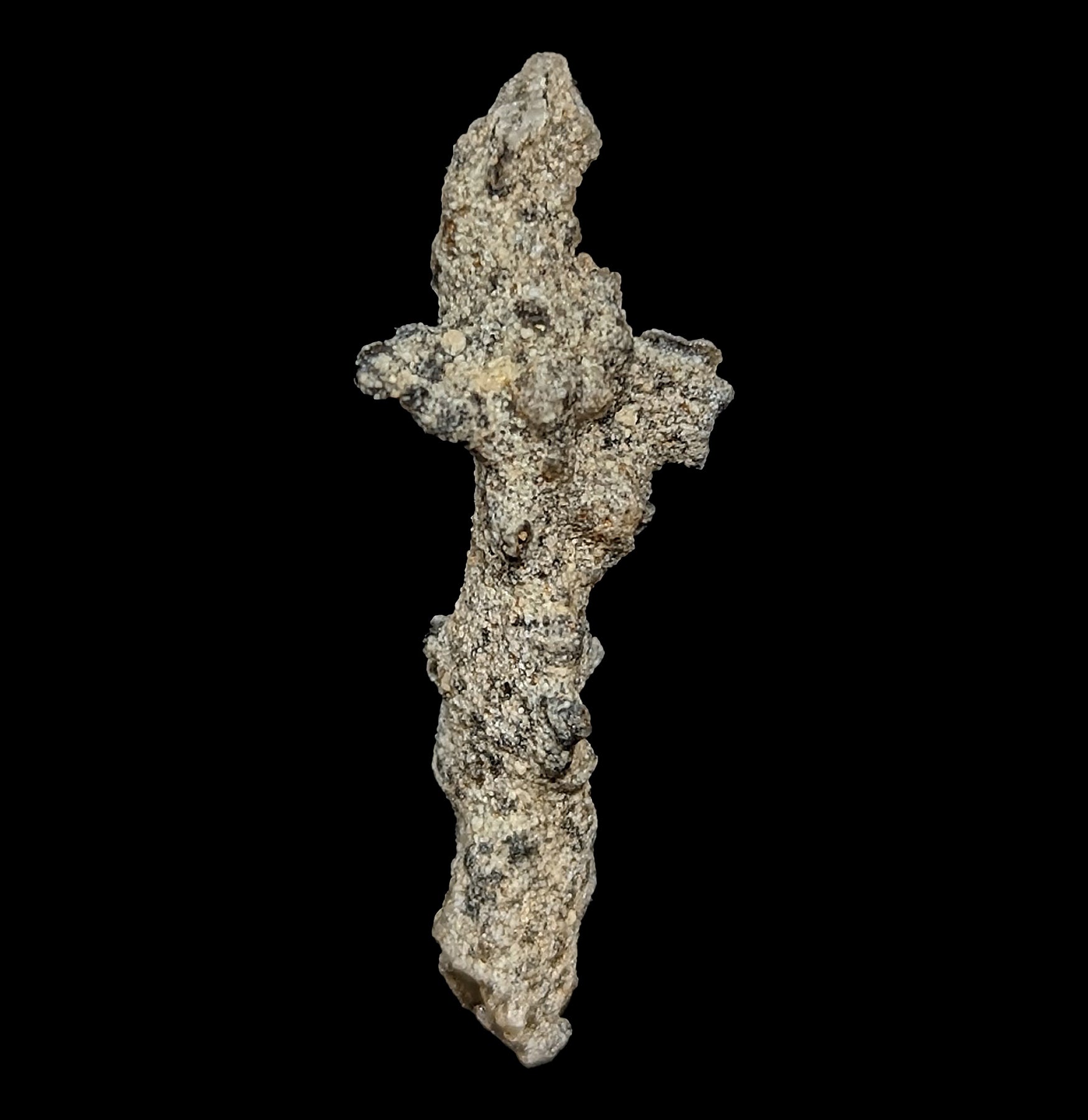 Natural Fulgurite Formation - Rare Lightning Strike Sand Glass for Collectors & Home Decor | Perfect for Display Cases, Science Projects & Unique Gifts