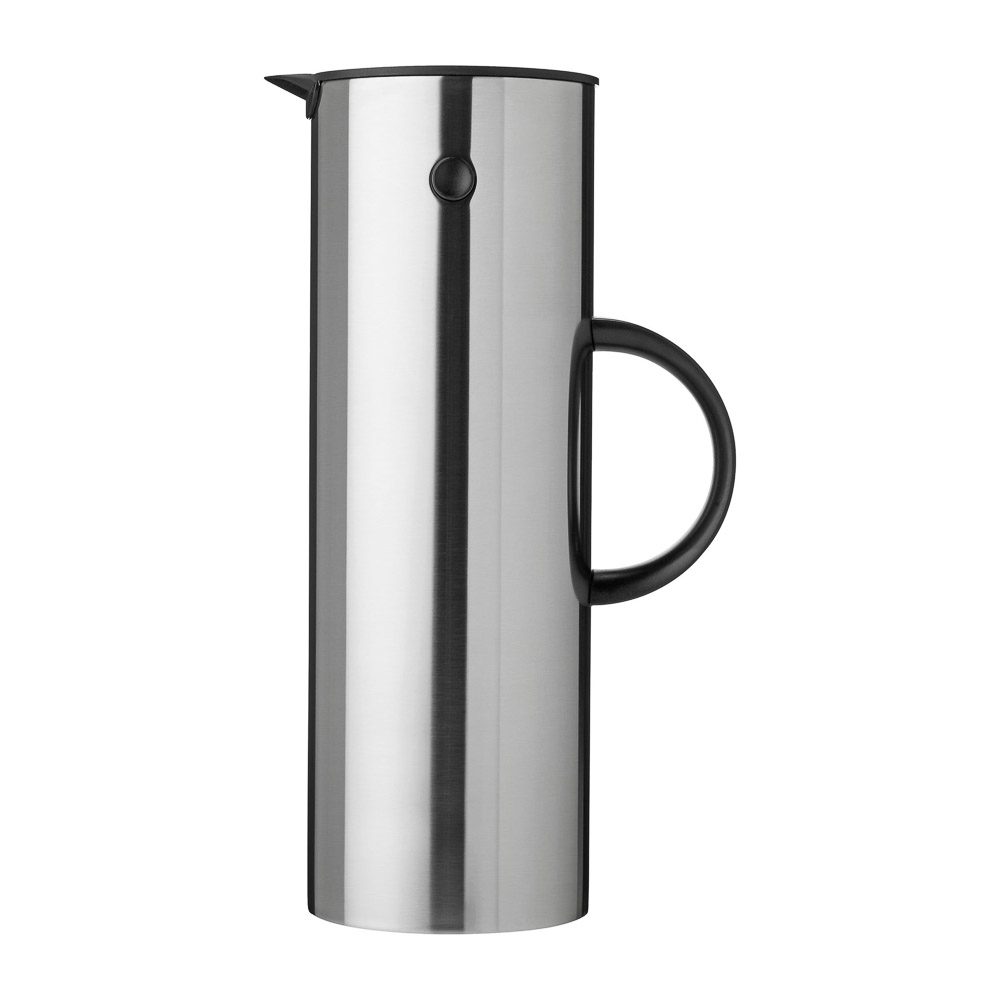 STELTON Em77 1L Stainless Steel Vacuum Insulated Water Bottle - Keeps Drinks Hot or Cold for Hours, Perfect for Travel, Office & Outdoor Activities