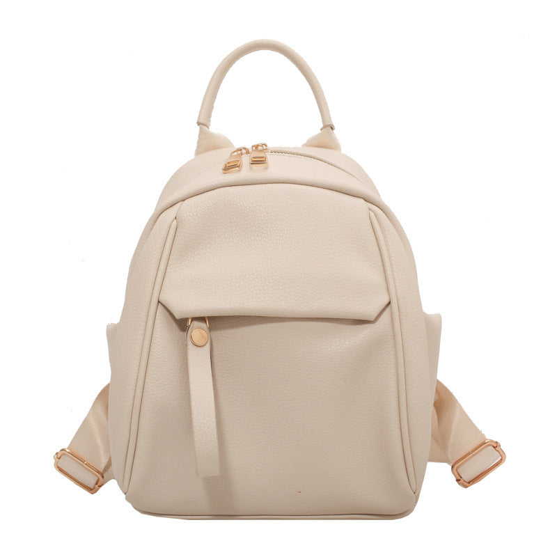 Vegan Leather Backpack for Women - Soft Small Lightweight Travel Backpack | Perfect for Work, School & Daily Commute