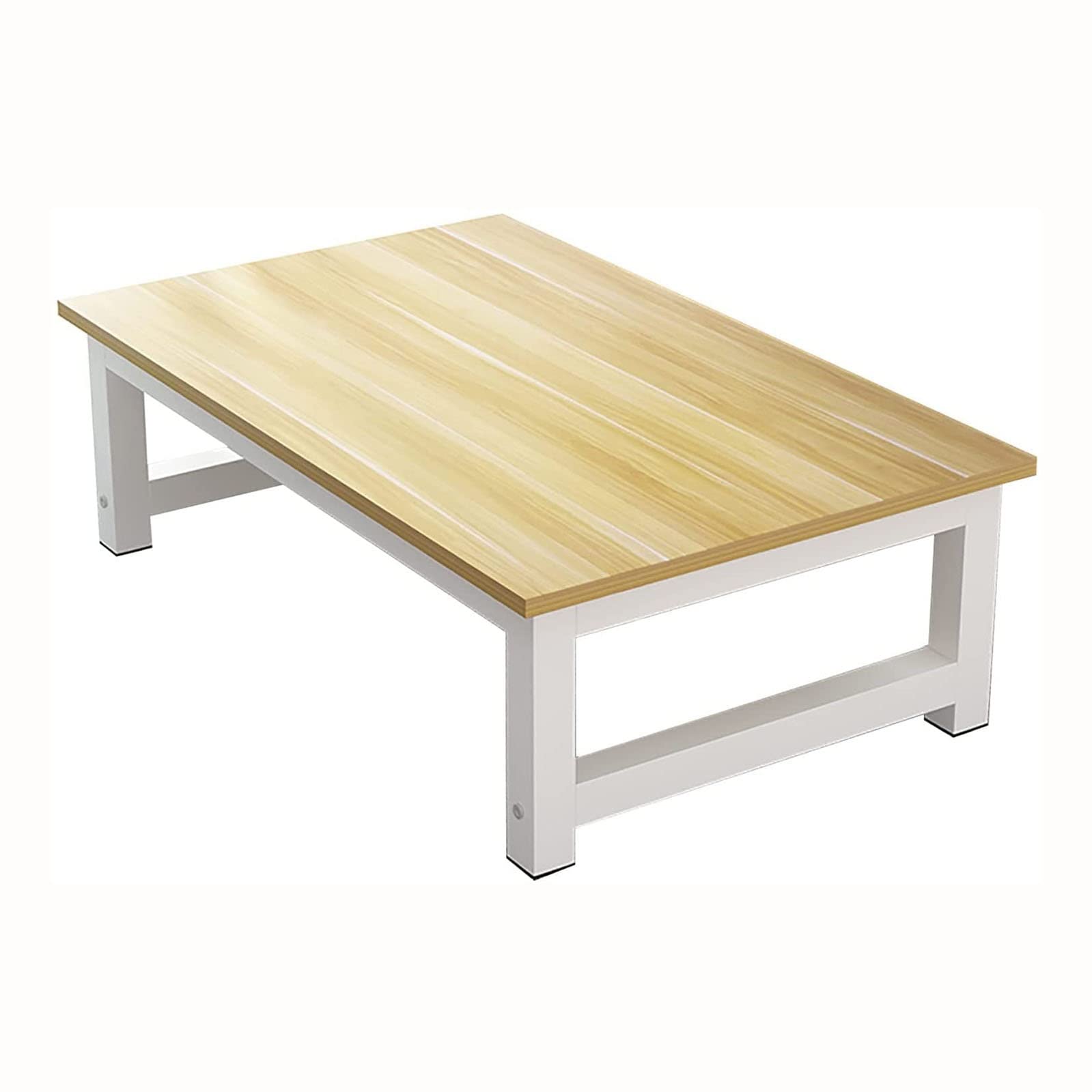 Japanese Low Coffee Table - 60x50x30cm Modern Living Room Sofa Side Table, Dining Table, Bay Window Desk | Perfect for Small Spaces, Tea Ceremonies & Minimalist Home Decor (Color A)