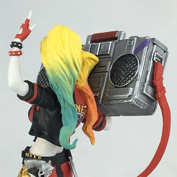 DC Comics Harley Quinn with Boombox Rebirth Statue - San Diego Comic Con 2017 Exclusive Collectible Figure | Perfect for Comic Book Fans, Harley Quinn Collectors & Home Office Decor