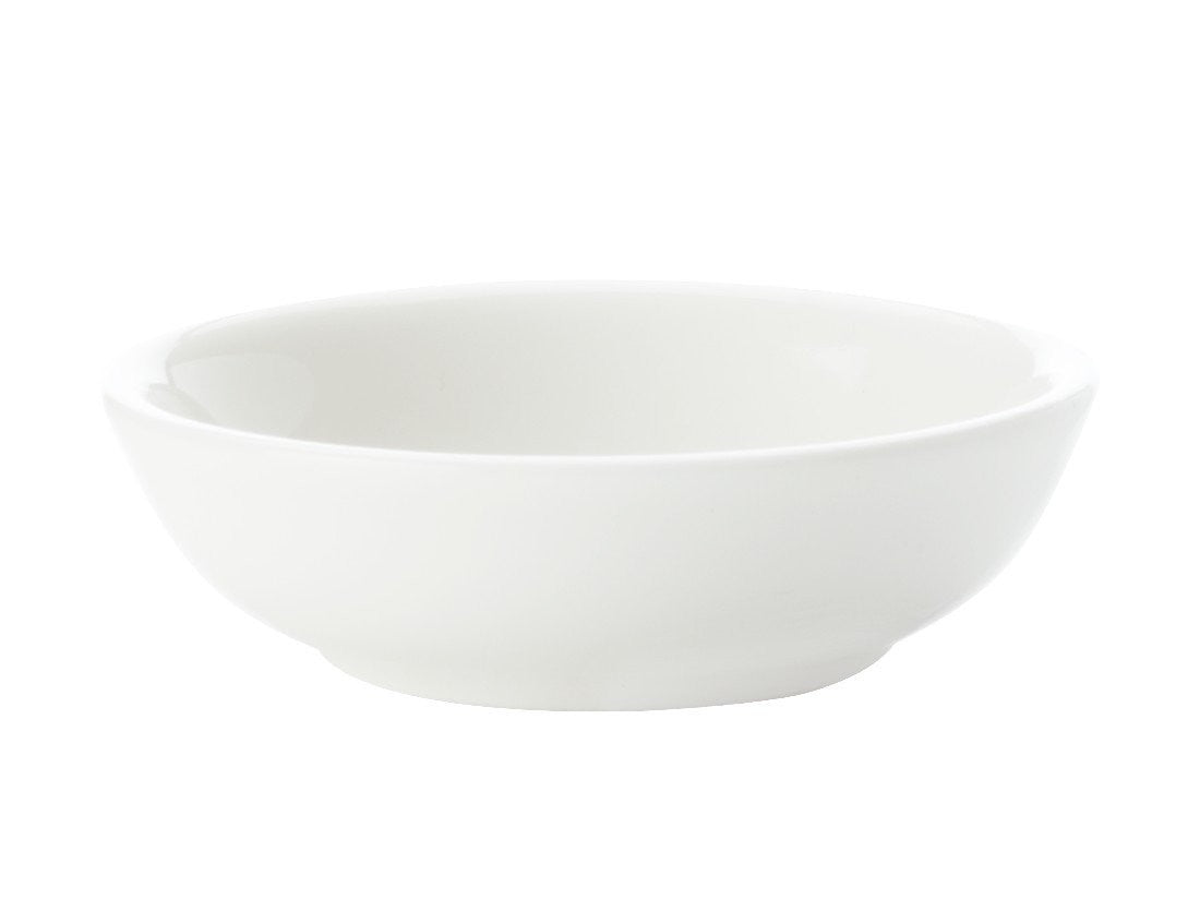 Maxwell & Williams White Basics Round Sauce Bowl 7cm - Perfect for Desserts, Dips & Small Serving Dishes - Elegant Dinnerware for Restaurants & Home Entertaining