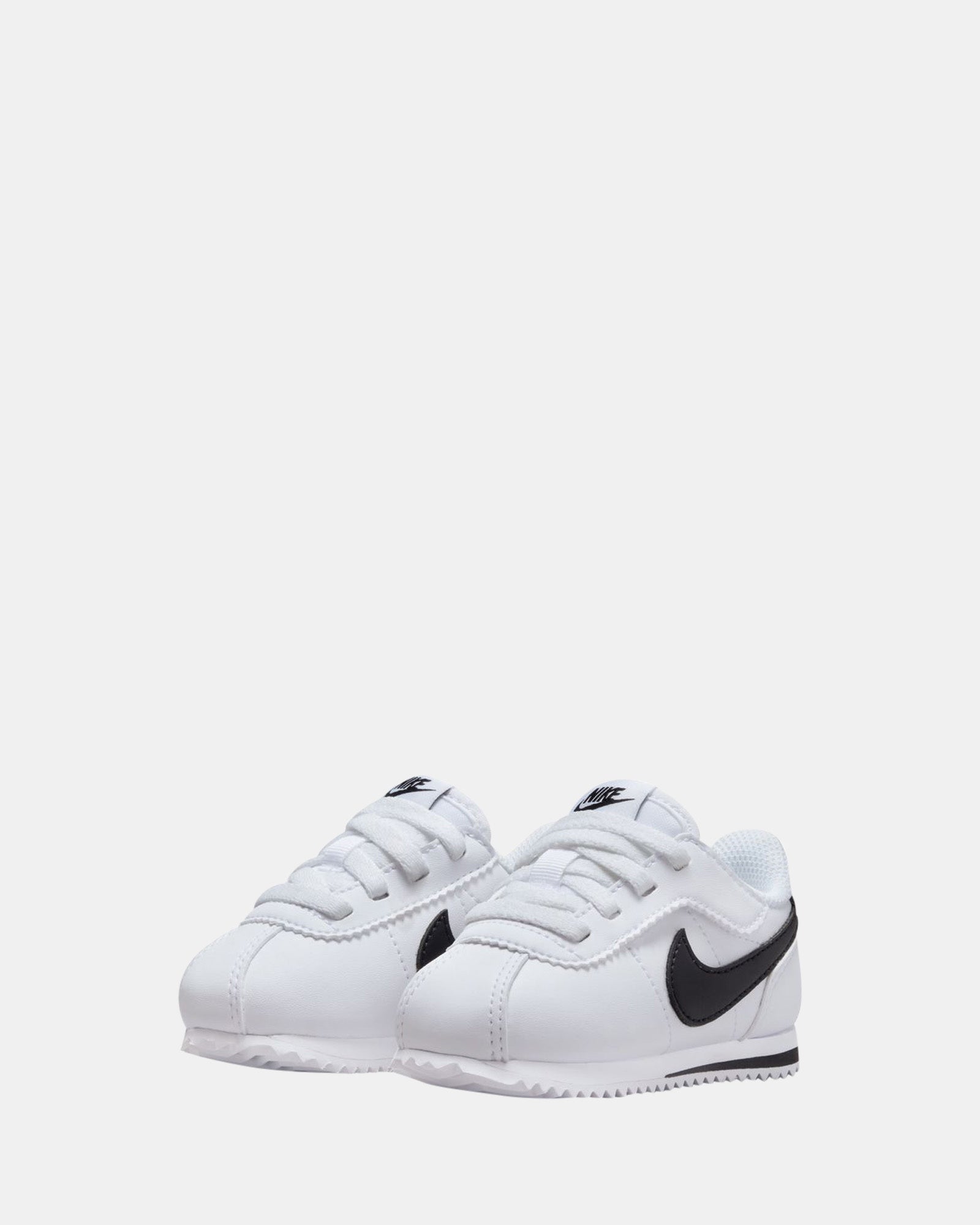 Nike Cortez Easy On Infant Shoes - White/Black - Comfortable & Stylish Sneakers for Baby Boys & Girls - Perfect for Walking, Playtime & Everyday Wear