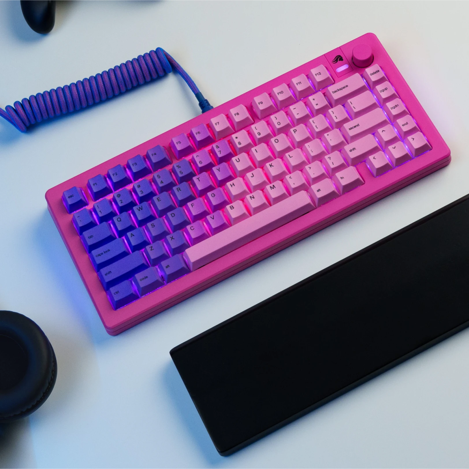 GMMK 3 Limited Edition Mechanical Keyboard Top Case - Premium Aluminum Frame for Custom Gaming & Typing Experience | Perfect for PC Gamers, Programmers & Enthusiasts