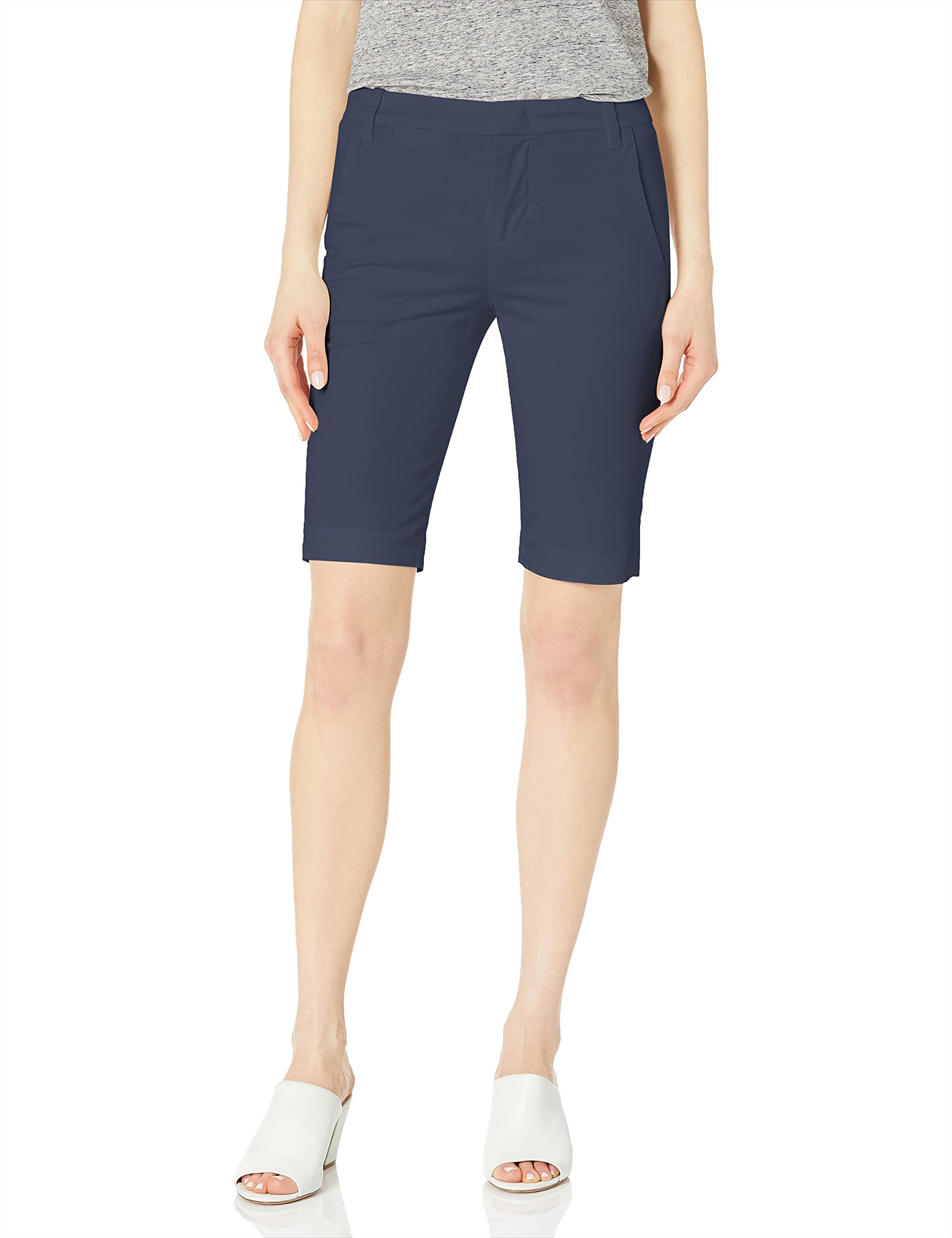 Vince Women's Coin Pocket Bermuda Shorts - Stylish Casual Summer Shorts for Women | Perfect for Beach, Travel & Everyday Wear