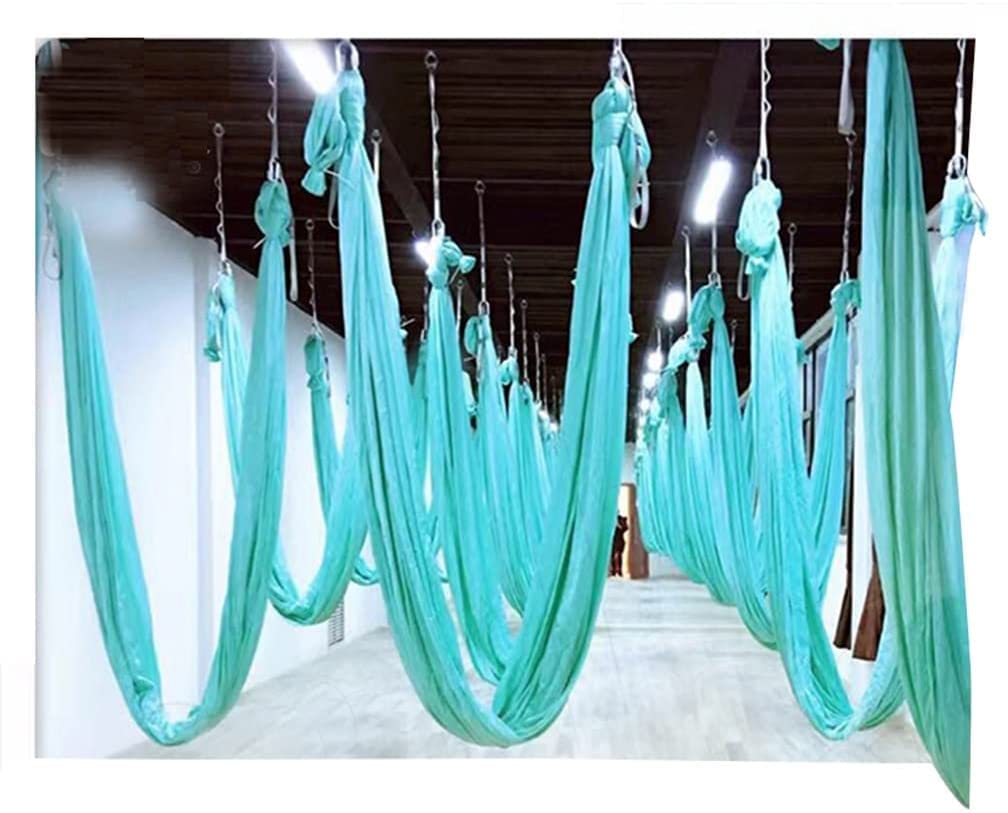 Yoga Hammock Swing Set for Home & Gym - Pilates Body Shaping Sling with Inversion Tool | Perfect for Aerial Yoga, Fitness Training & Relaxation