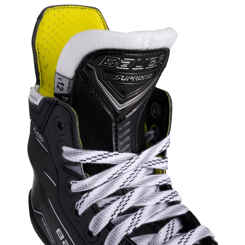 Bauer Supreme M50 Pro Ice Hockey Skates for Youth - High-Performance Hockey Skates for Kids & Teens - Perfect for Ice Rink Training & Competitive Games