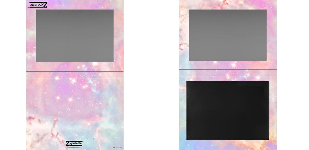 Custom Extra Large Z Palette - Magnetic Makeup Palette for Eyeshadows & Blush - Perfect for Professional Artists & Travel Makeup Organizer