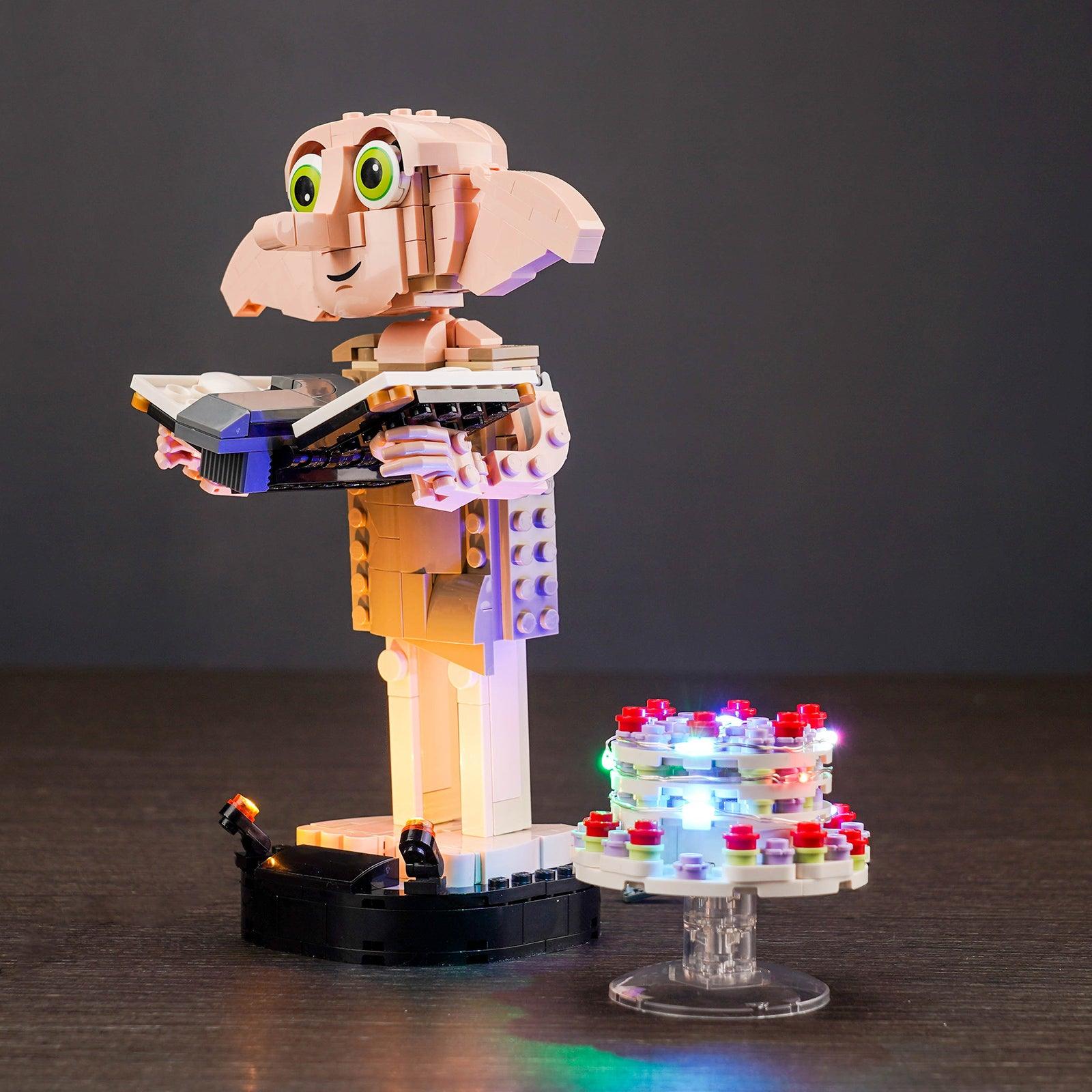 LEGO Harry Potter Dobby the House Elf 76421 Light Kit - DIY Lighting Set for LEGO Building Blocks - Perfect for Display & Night Light in Bedroom or Office