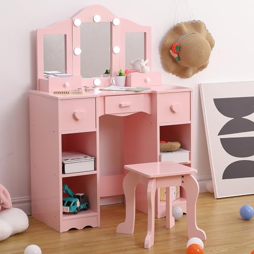 Pink With 3 Storage