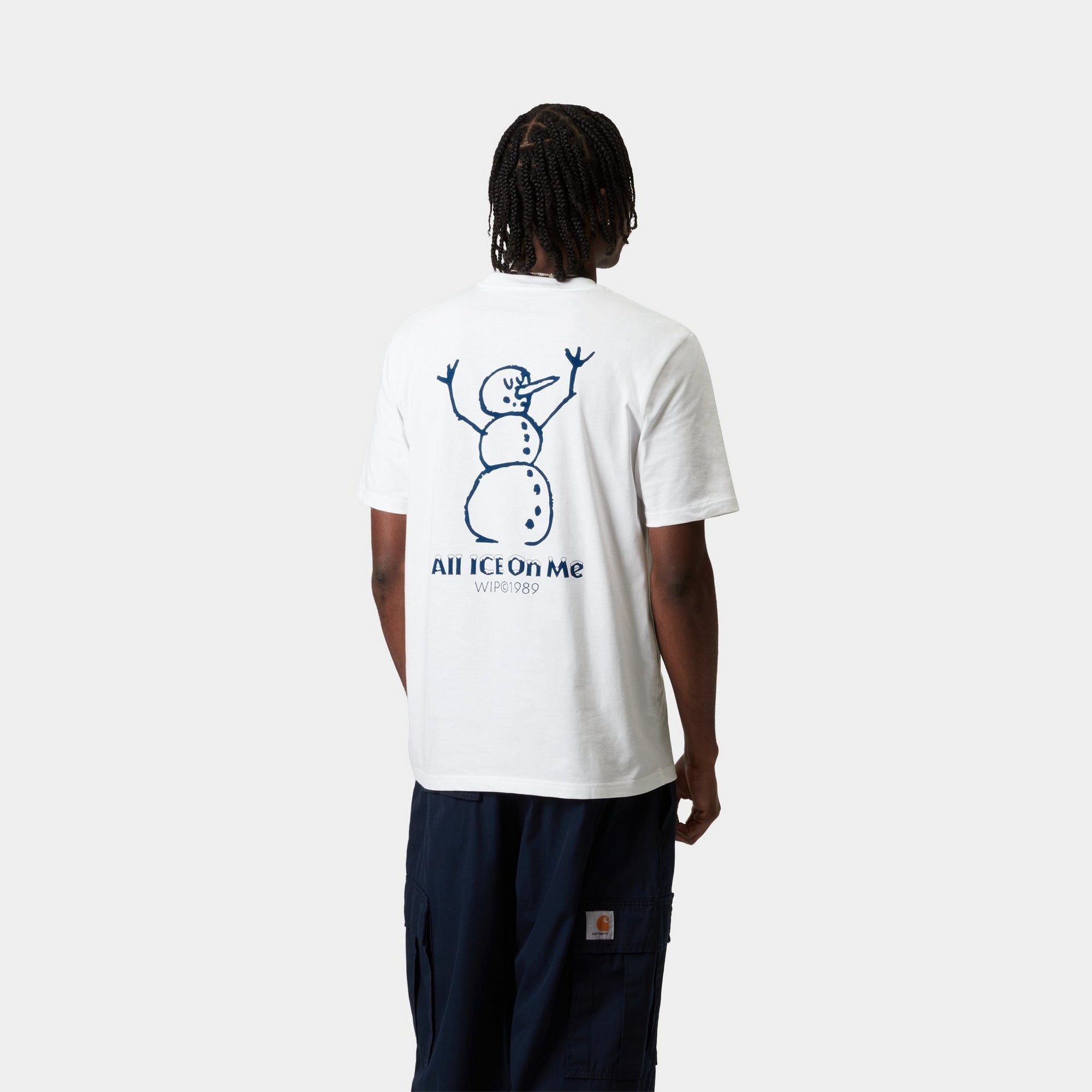 Premium White Ice T-Shirt for Men & Women | Soft Cotton Comfort Fit Tee | Perfect for Casual Wear, Gym, and Everyday Outfits