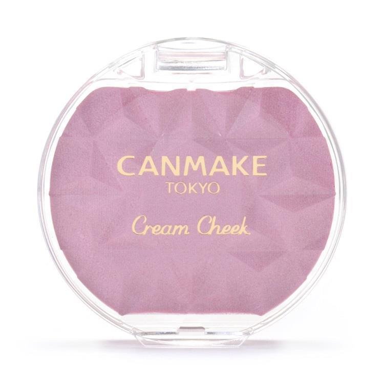Canmake Tokyo Cream Cheek Color - Japanese Cream Blush for Natural Flush | Perfect for Everyday Makeup & On-The-Go Touch Ups
