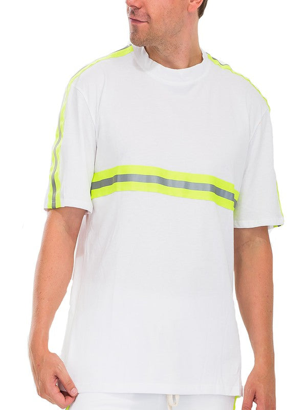 High-Visibility Reflective T-Shirt for Running, Cycling & Safety - Breathable & Comfortable Workout Tee for Men & Women