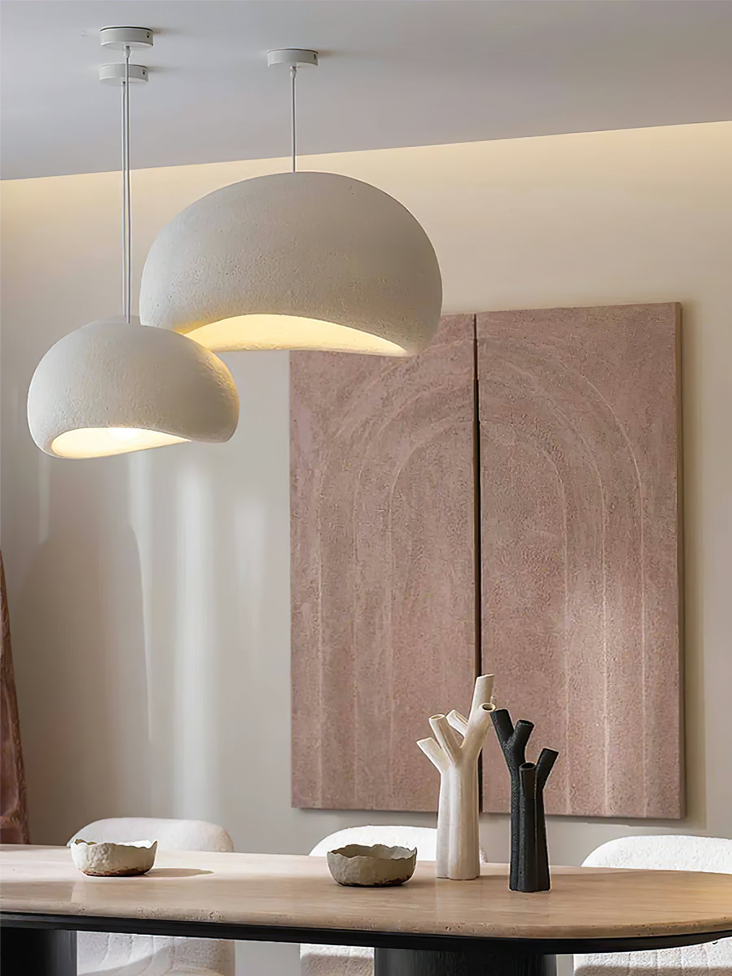 Modern Cloud Pendant Light Fixture - Stylish Ceiling Lamp for Living Room, Bedroom & Dining Room - Perfect for Home Decor and Ambient Lighting