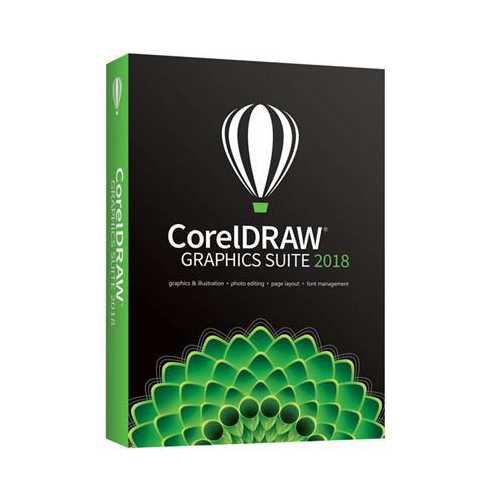CorelDRAW Graphics Suite 2018 Upgrade - Professional Graphic Design Software for Windows & Mac - Perfect for Logo Creation, Photo Editing & Vector Illustration