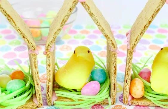 Edible Easter Grass - 2 Pack (1OZ Each) | Eco-Friendly Easter Basket Filler for DIY Decorations & Spring Celebrations