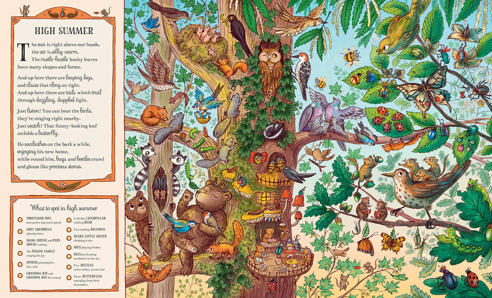If You Go Down to the Woods Today: Over 100 Things to Find - Interactive Nature Exploration Book for Kids & Outdoor Adventure Activities