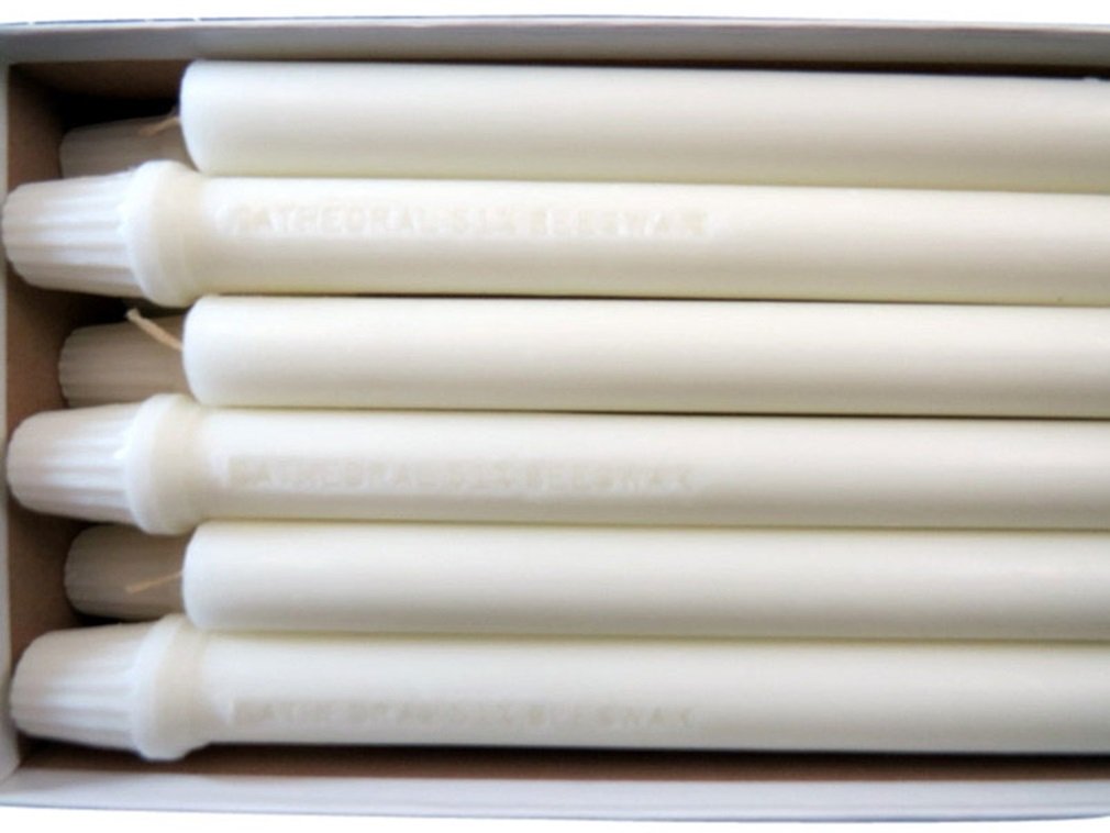 Premium Cathedral Brand 51% Beeswax Candles - 7/8
