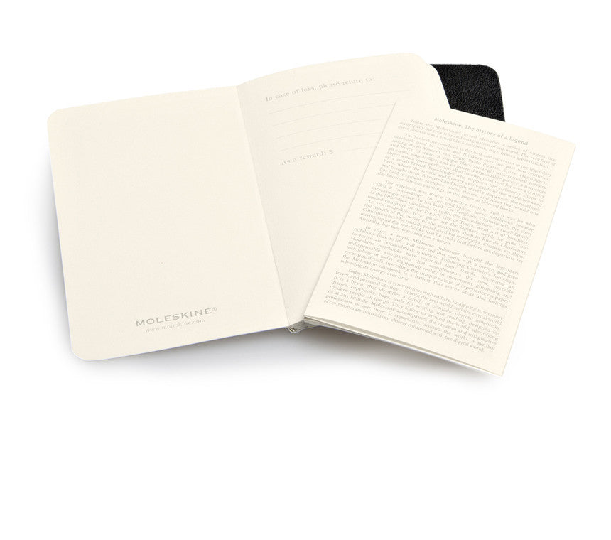 Premium Moleskine Volant Ruled Notebook Set of 2 - Extra Small Pocket Journals for Writing, Note Taking & Daily Planning - Perfect for Students, Office Work & Travel