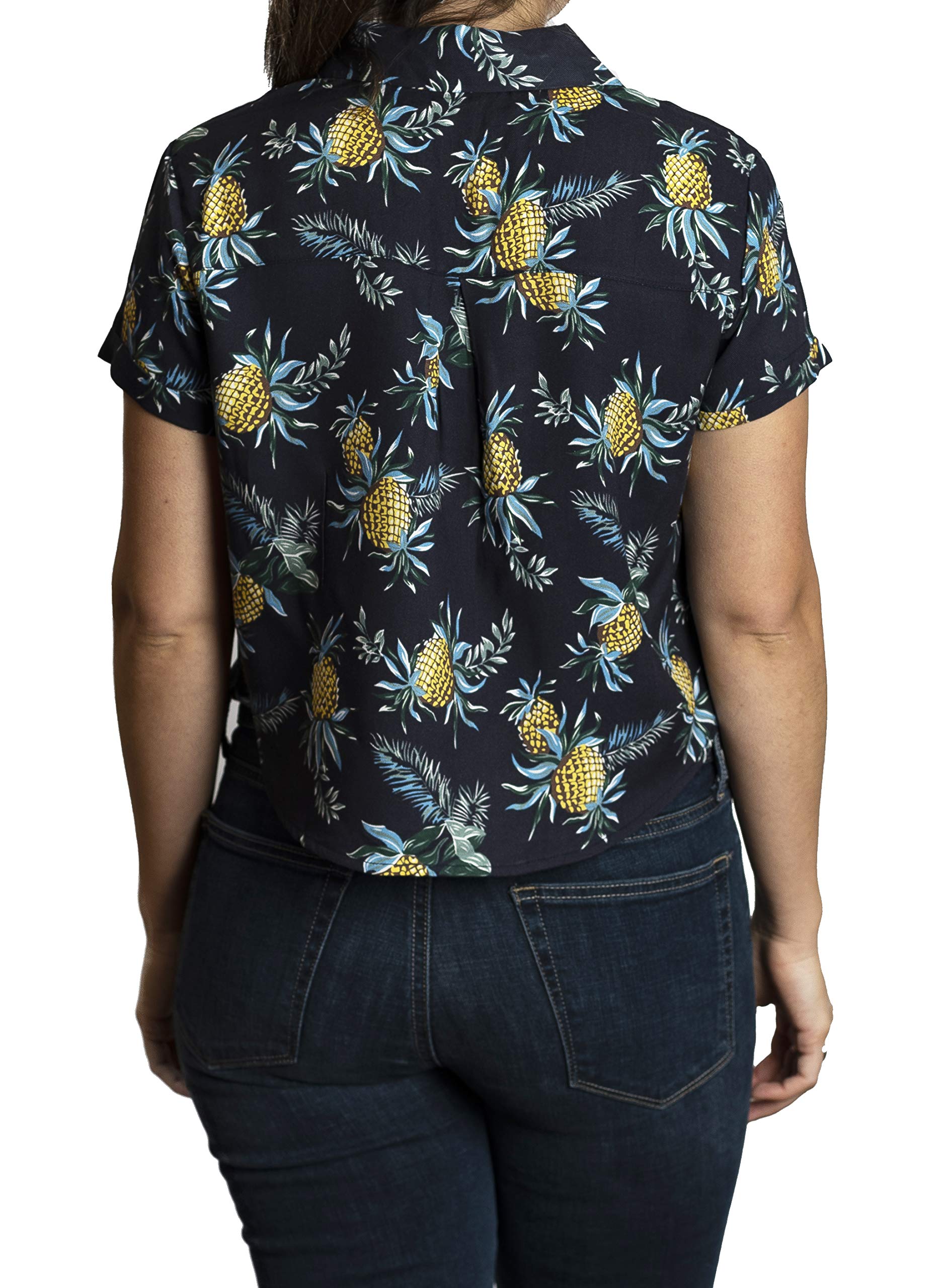 MMOLOKAI SURF Women's Short Sleeve & Sleeveless Button Down Shirts - Stylish Casual Beachwear for Surfing, Summer Outfits & Vacation Fashion