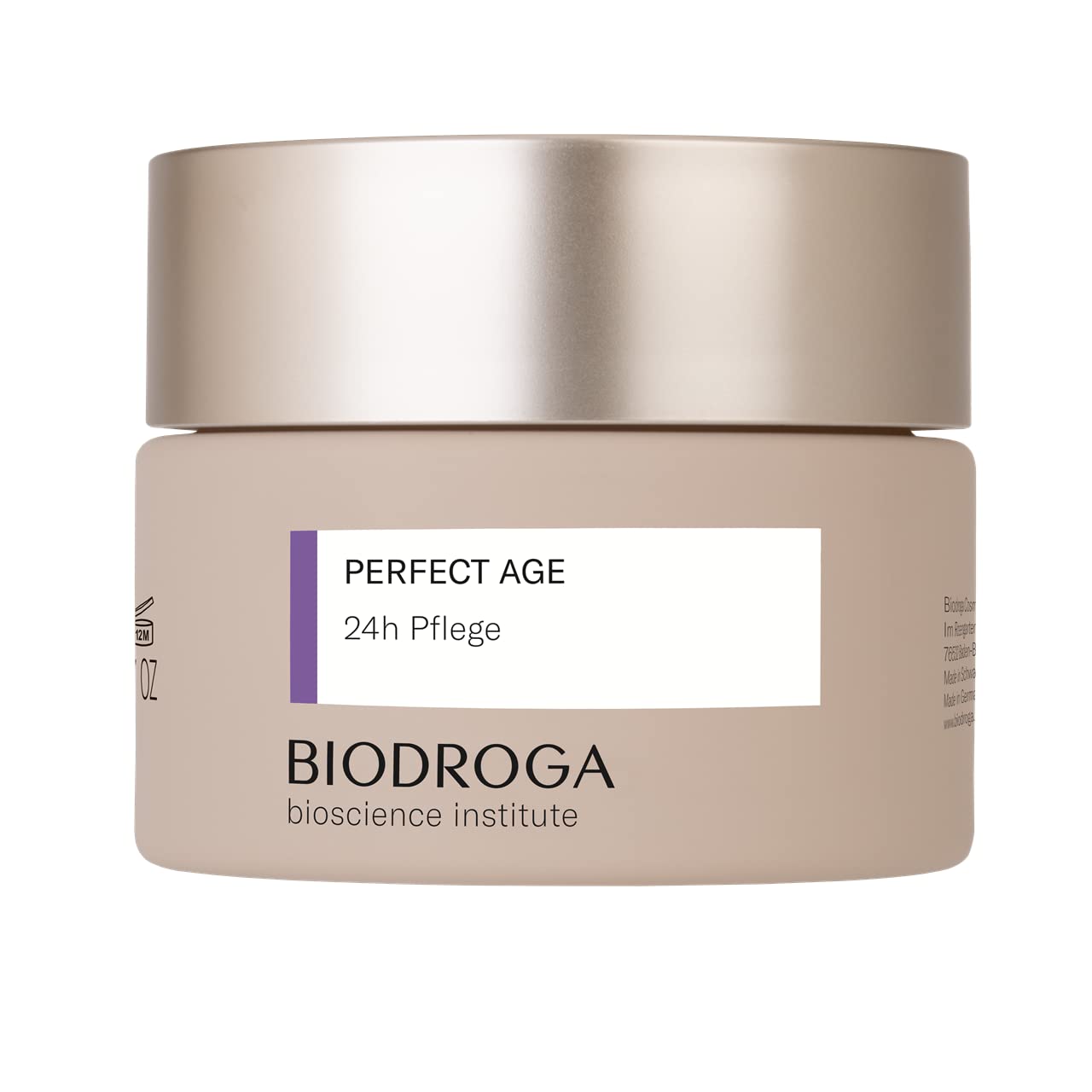Biodroga Firming Anti-Aging Face Cream 50ml - 24 Hour Moisturizing Skincare for Wrinkles & Fine Lines, Vegan & Cruelty-Free | Perfect for Daily Anti-Aging Routine & Night Care