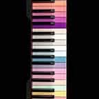 Rainbow Piano Keys